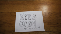 Taylor Swift - Eyes Open (Lyric Version) artwork