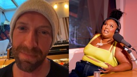 Pt. 2: Lizzo on Coldplay Zane Lowe, Lizzo, Chris Martin & Coldplay Pop Music Video 2022 New Songs Albums Artists Singles Videos Musicians Remixes Image