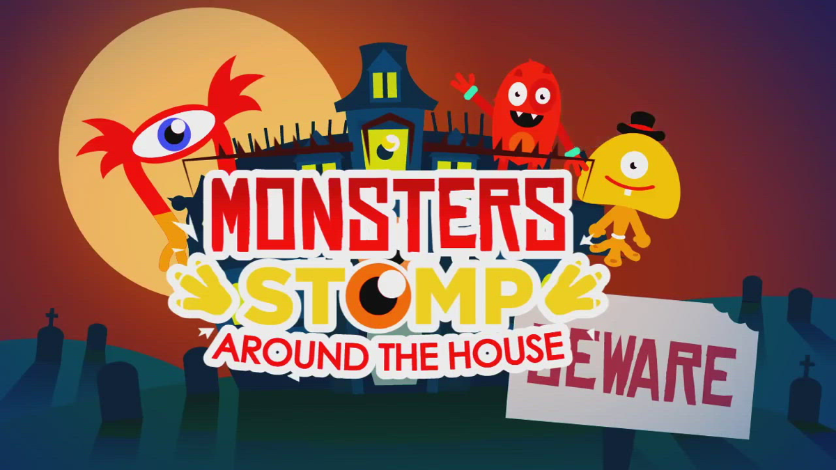 The Kiboomers The Monsters Stomp Around The House ‎Monsters Stomp Around The House Halloween Songs for Kids The Kiboomers