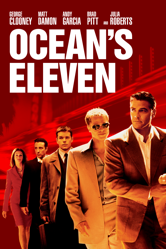 Ocean's Eleven (2001) - Steven Soderbergh Cover Art