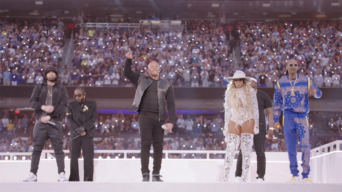 ‎Super Bowl LVI Halftime Show (Live) by Dr. Dre, Snoop Dogg, Eminem