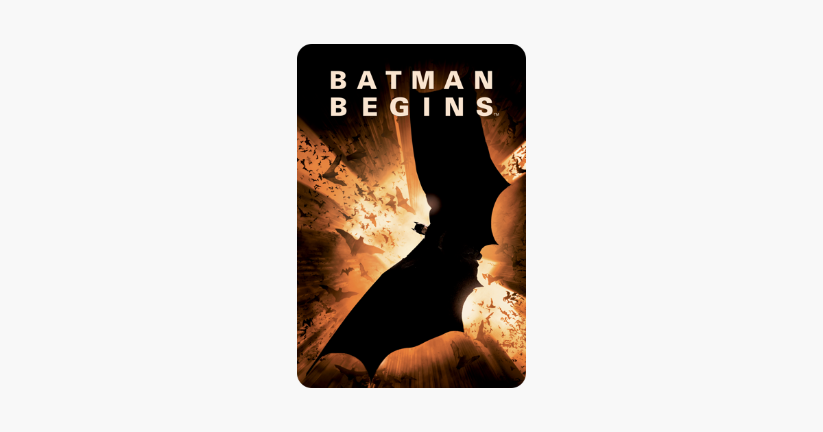 Batman Begins on iTunes