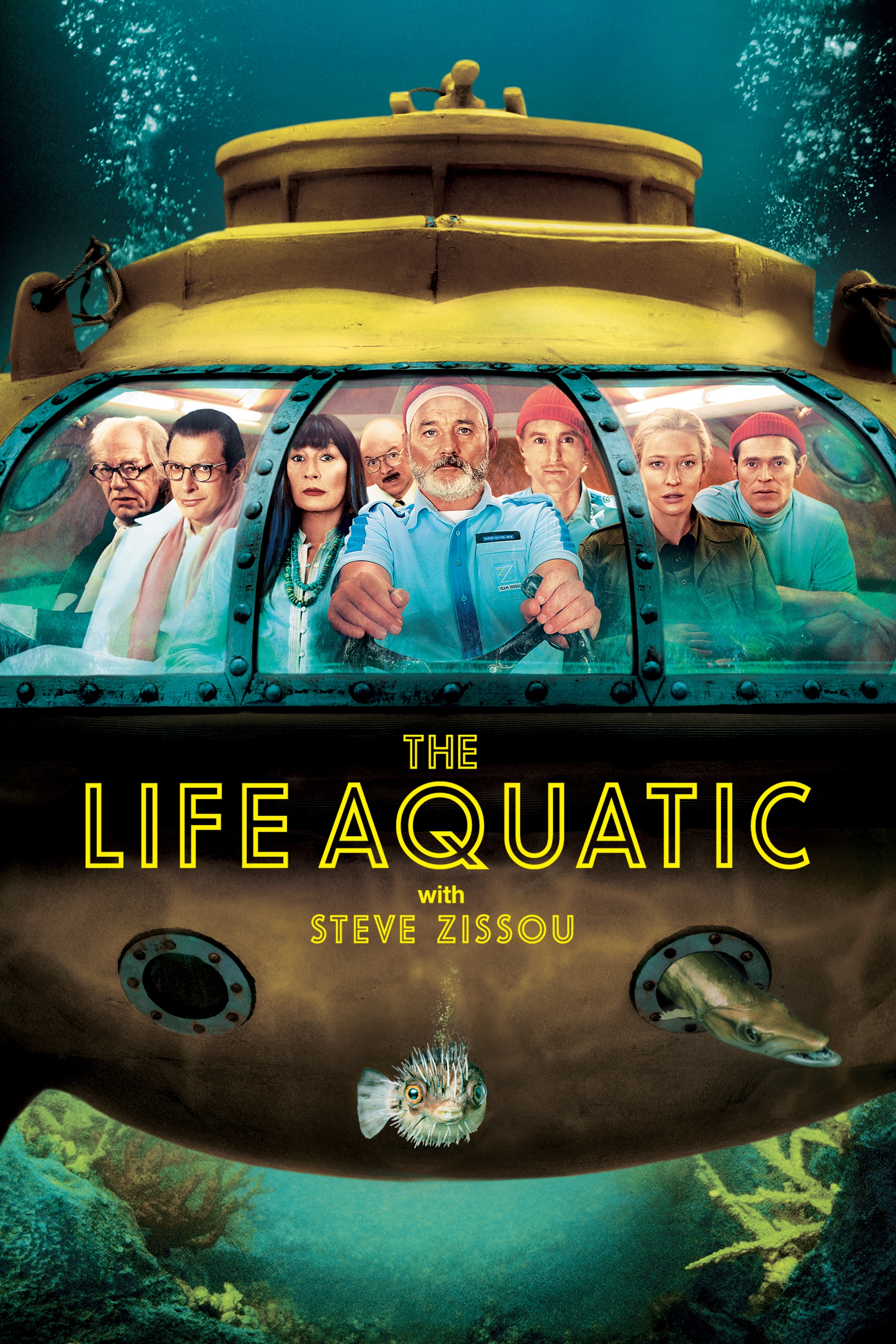 The Life Aquatic With Steve Zissou Poster