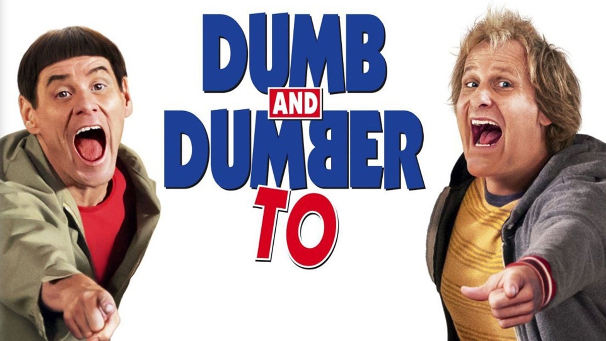 Плакат в США dumb and dumber