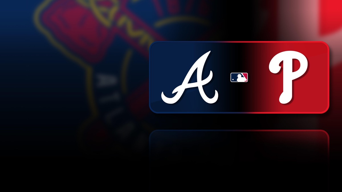 Atlanta Braves vs. Philadelphia Phillies MLB Baseball Apple TV